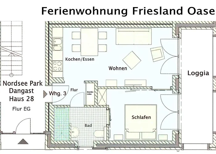 Friesland Oase, Vermittlung Nordsee Dangast